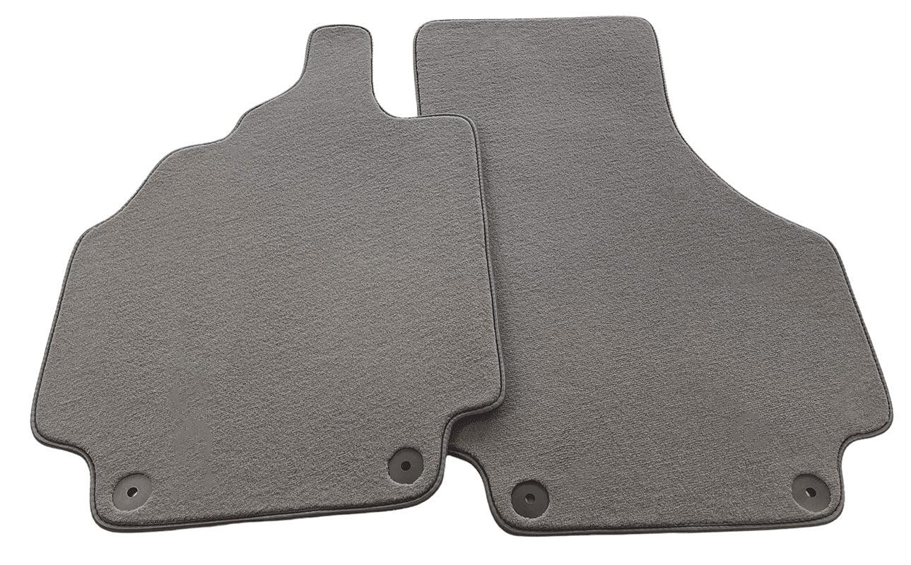 Customizable Gray Floor Mats for Audi R8 2007-2015