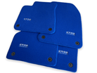 Blue Floor Mats for Audi A1 3-door Hatchback 2010-2018 | ER56 Design