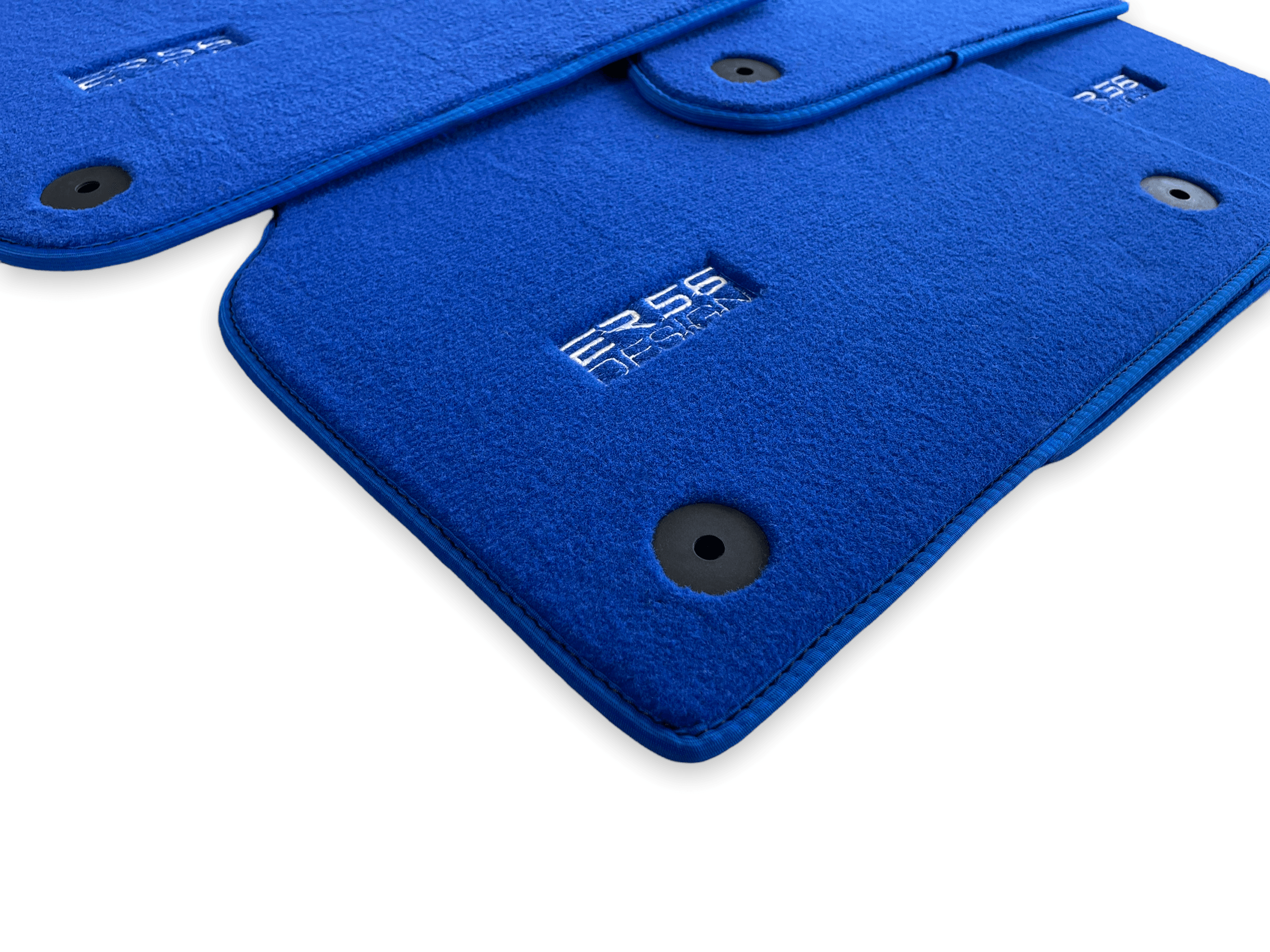 Blue Floor Mats for Audi A1 3-door Hatchback 2010-2018 | ER56 Design