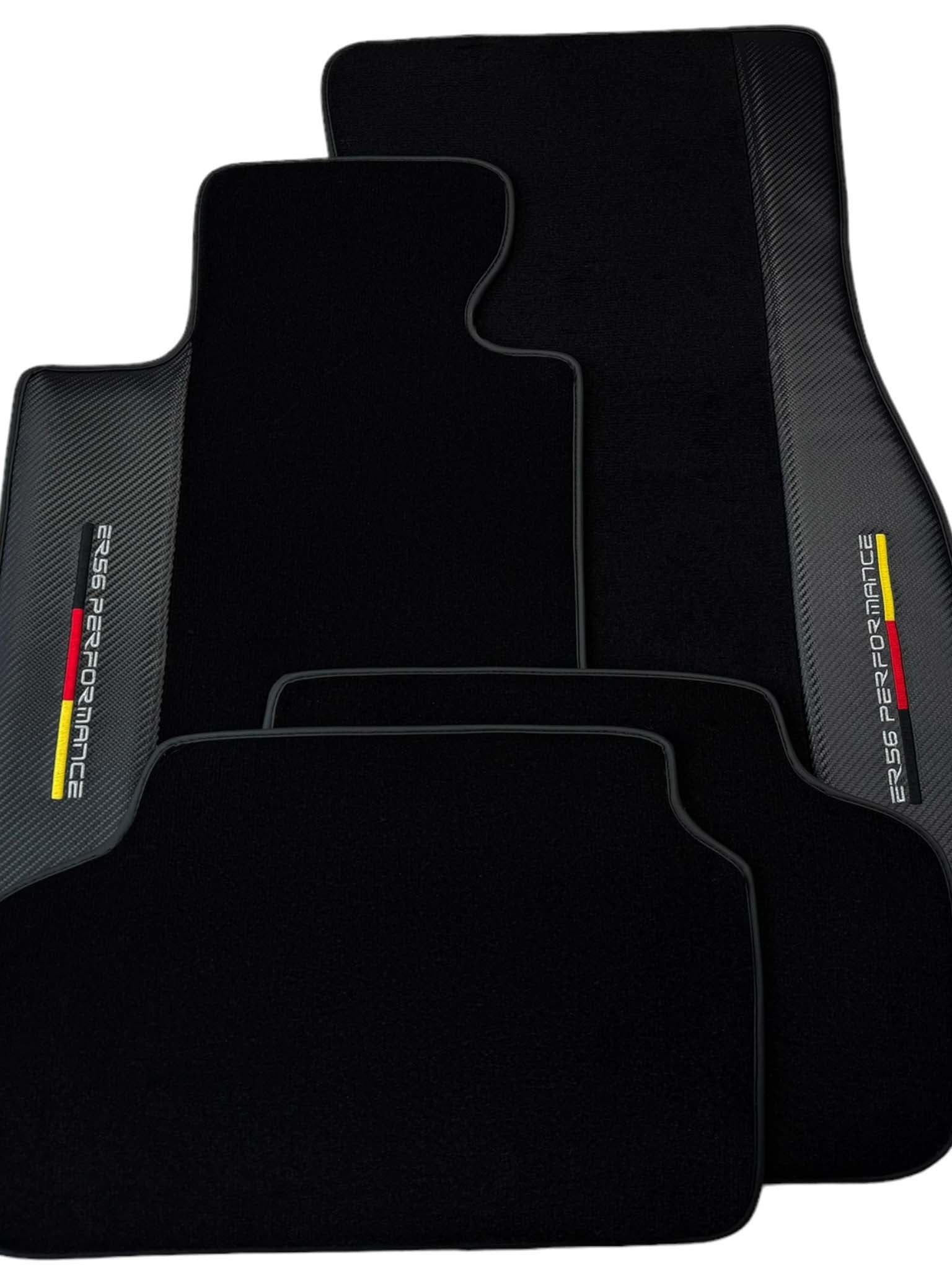 Black Floor Floor Mats For BMW 8 Series G14 | ER56 Performance | Carbon Edition