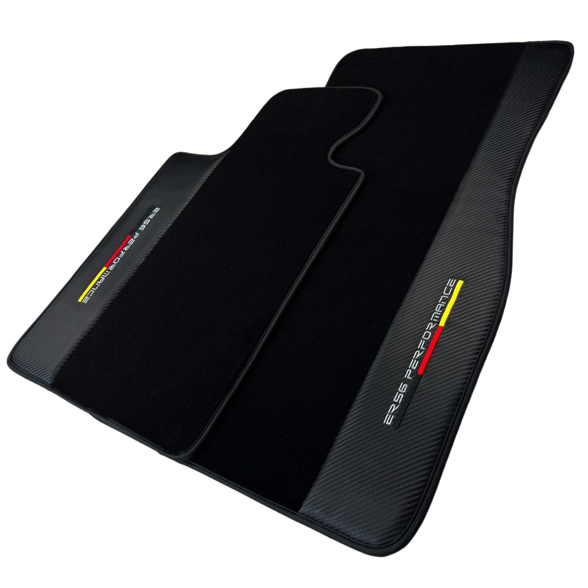 Black Floor Mats For BMW 3 Series E30 2-doors Coupe | ER56 Performance | Carbon Edition