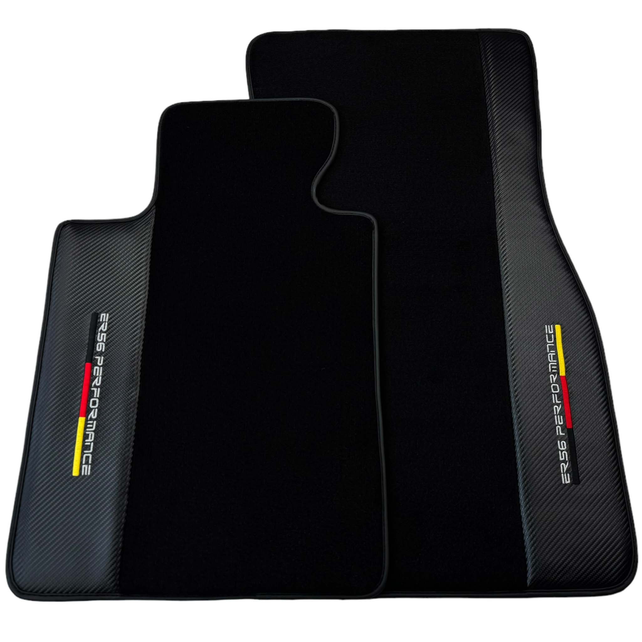 Black Floor Mats For BMW 2 Series F23 Convertible | ER56 Performance | Carbon Edition