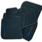 Black Floor Mats For BMW 5 Series F07 GT Tailored Set Perfect Fit - AutoWin