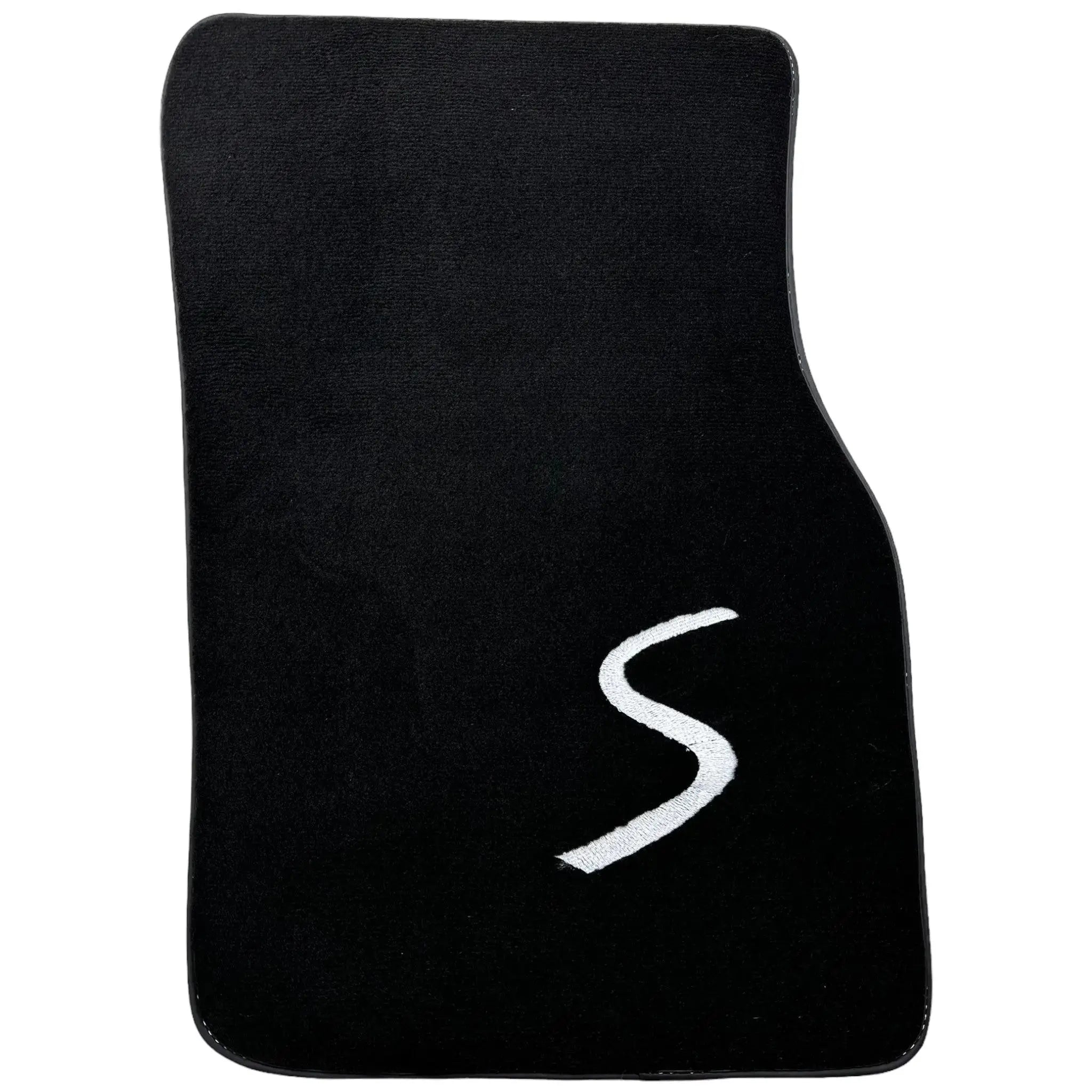 Black Floor Mats for Mini Cabrio R56 Convertible (2009-2016)