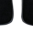 Black Floor Mats for Mini Cabrio R56 Convertible (2009-2016) with Gray Trim