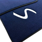 Dark Blue Floor Mats for Mini Cabrio R52 Convertible (2004-2009)