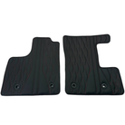 Leather Floor Mats for Lexus LS 400 (1996-2000) with Red Stitching