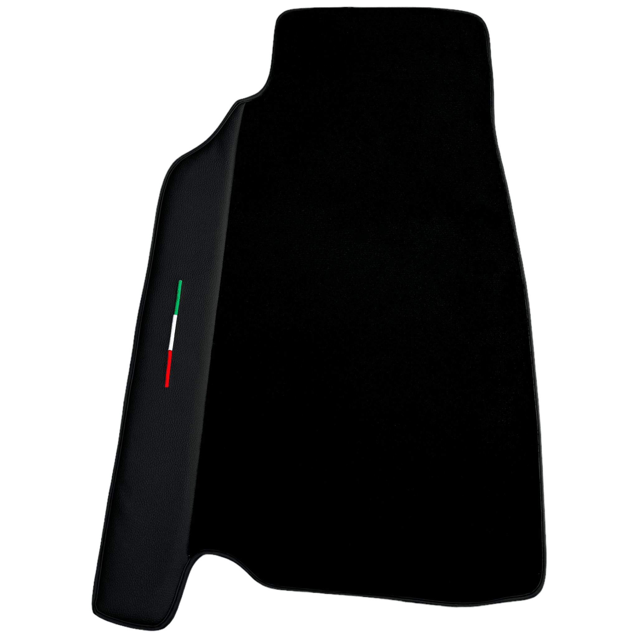 Black Floor Mats For Ferrari 456 (1992-2003) Italian Edition with Leather - AutoWin