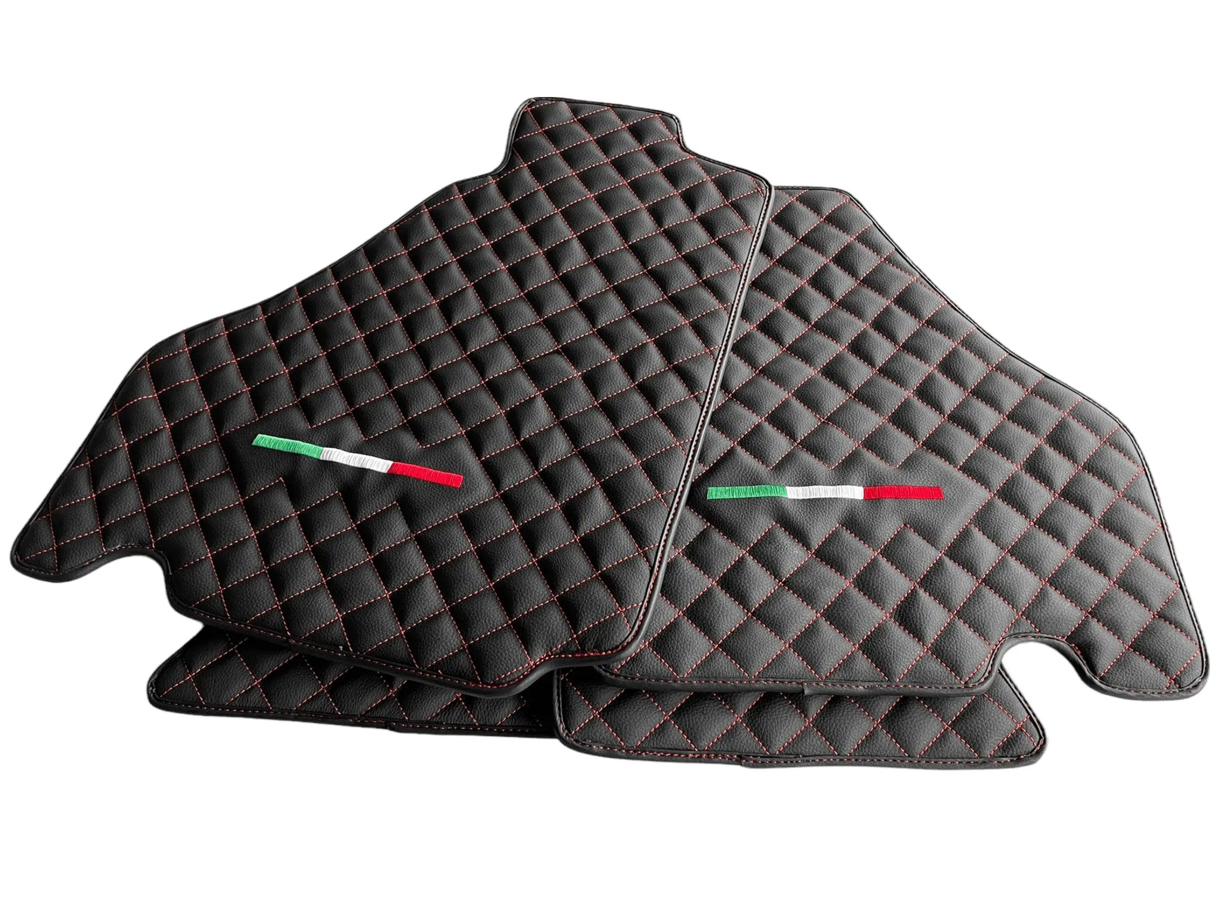 Floor Mats For Ferrari 360 2000-2008 Leather Autowin Brand - AutoWin