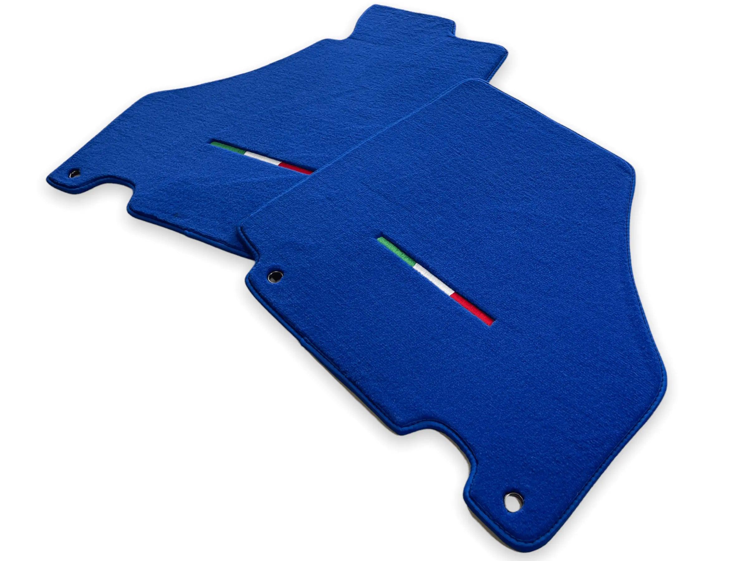 Floor Mats For Ferrari 360 Modena 1999-2005 Blue Autowin Brand Italian Edition - AutoWin