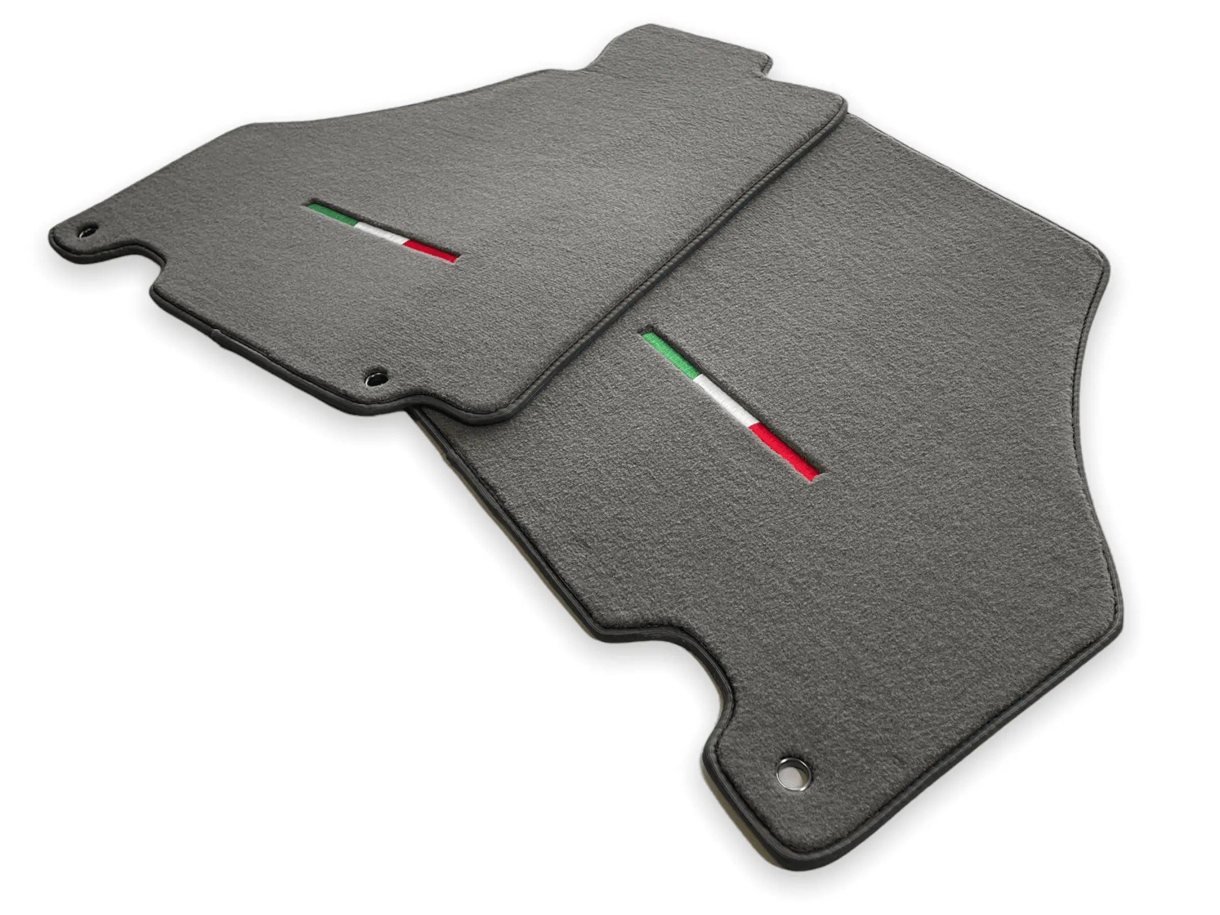 Floor Mats For Ferrari 360 Modena 1999-2005 Gray Autowin Brand Italian Edition - AutoWin