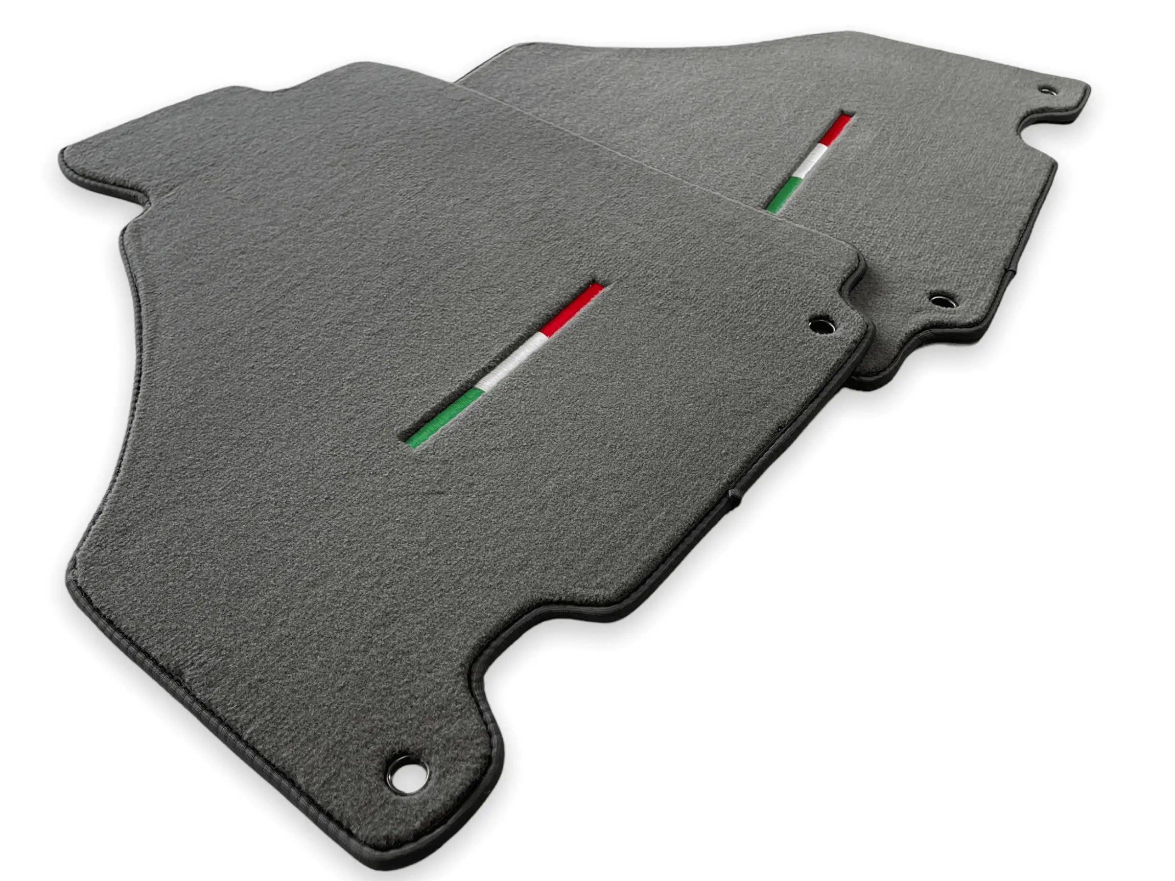 Floor Mats For Ferrari 360 Modena 1999-2005 Gray Autowin Brand Italian Edition - AutoWin