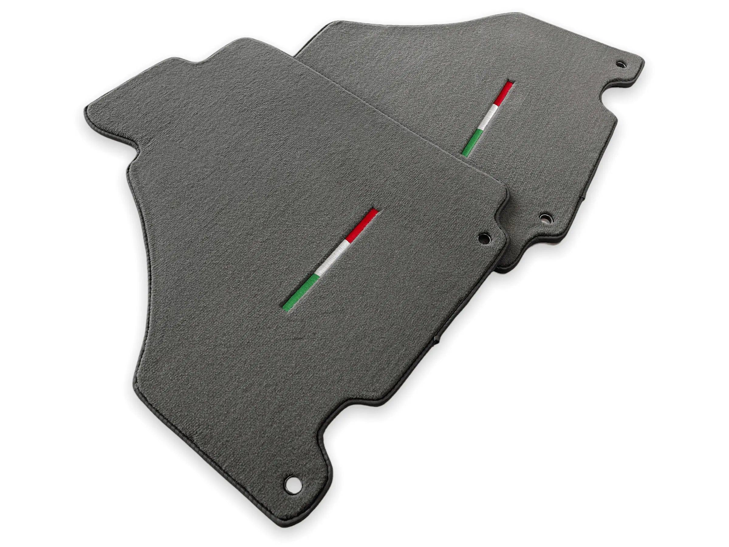 Floor Mats For Ferrari 360 Modena 1999-2005 Gray Autowin Brand Italian Edition - AutoWin