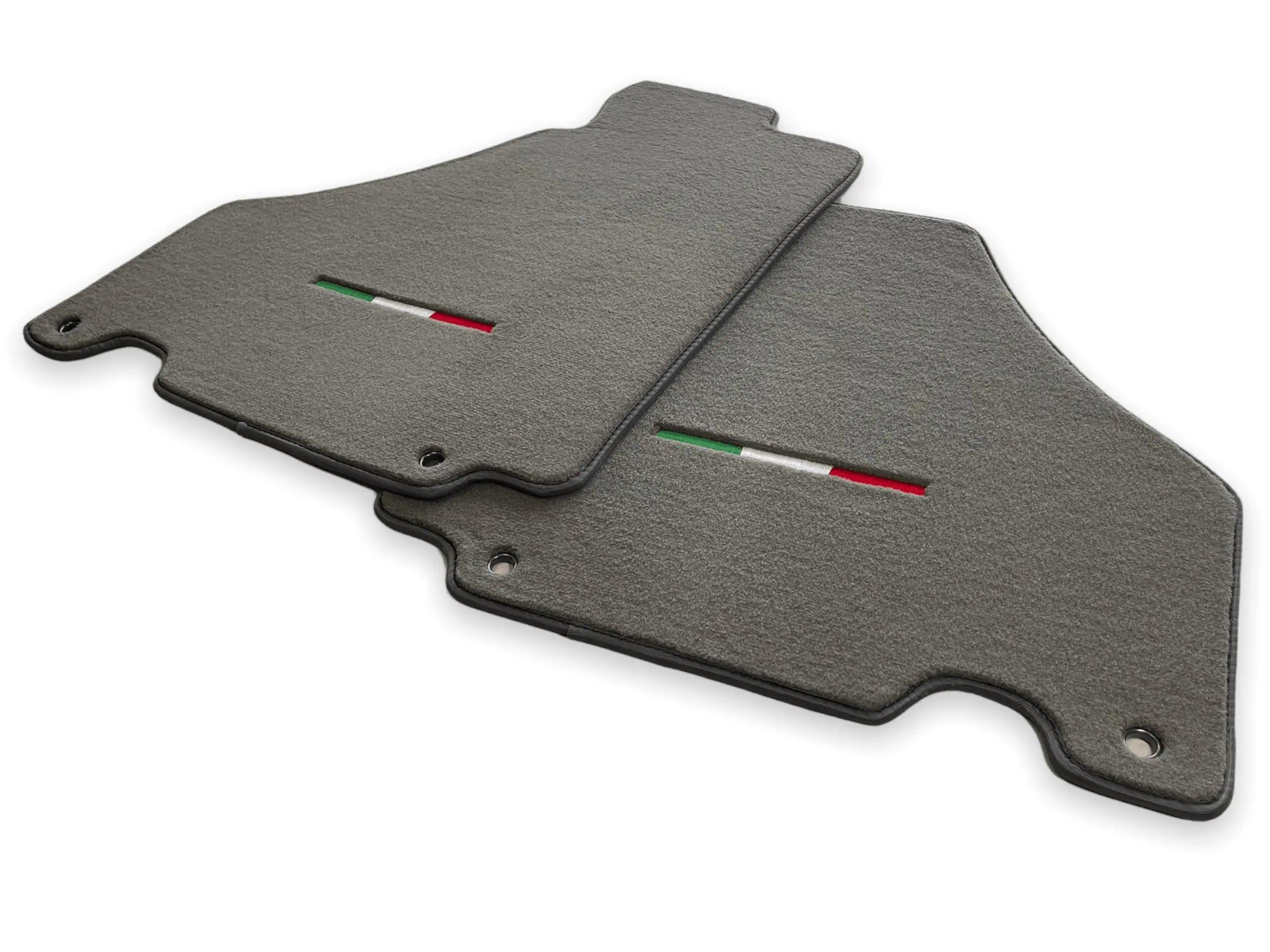 Floor Mats For Ferrari 360 Modena 1999-2005 Gray Autowin Brand Italian Edition - AutoWin