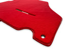 Floor Mats For Ferrari 360 Modena 1999-2005 Red Autowin Brand Italian Edition - AutoWin