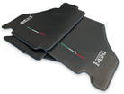 Floor Mats For Ferrari F430 2004-2009 Carbon Fiber Leather - AutoWin