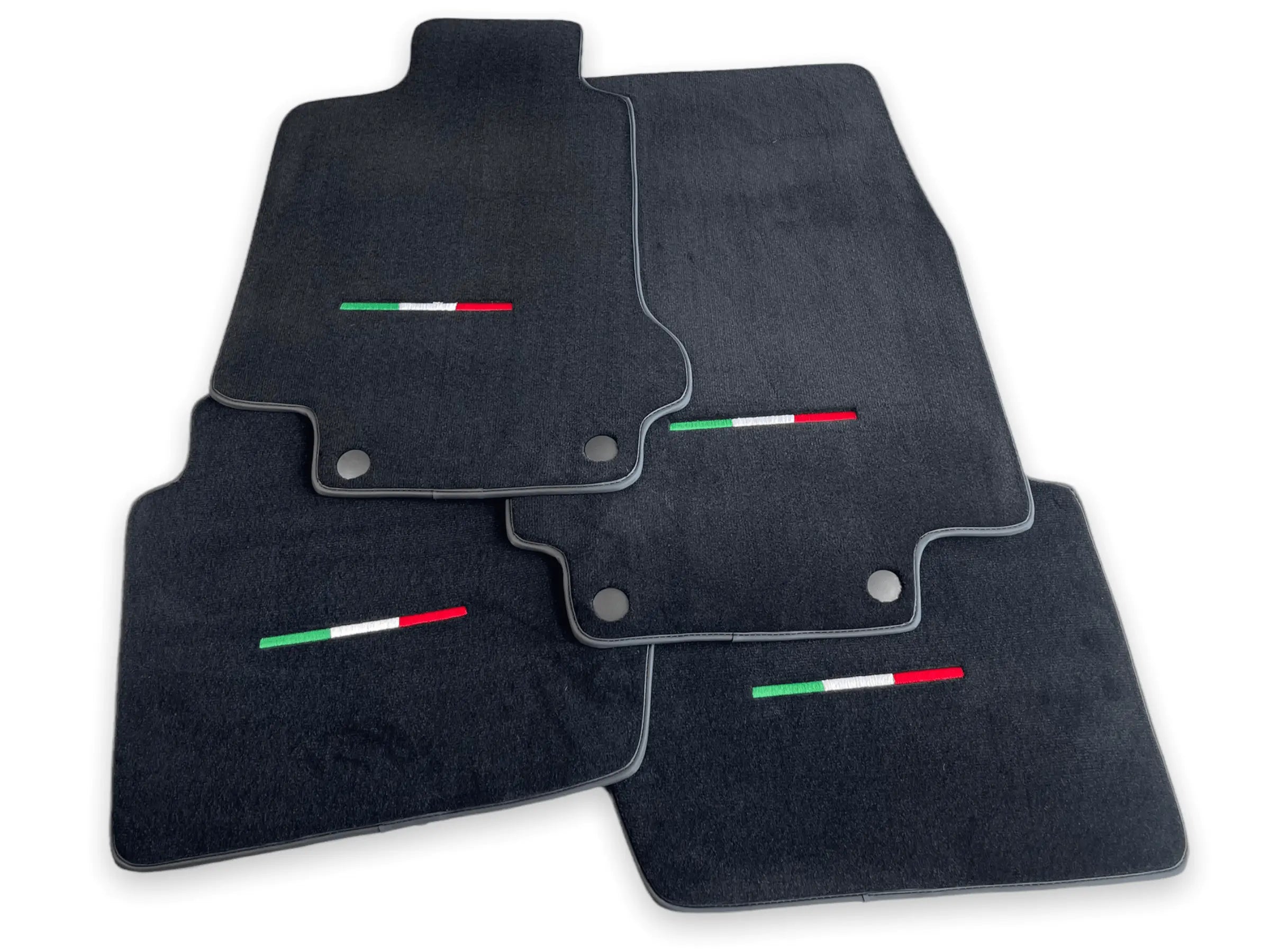 Floor Mats For Maserati GranTurismo Black IT Edition - AutoWin