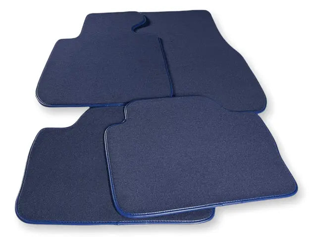 Floor Mats For Rolls Royce Cullinan Rr31 2018-2023 Dark Blue - AutoWin