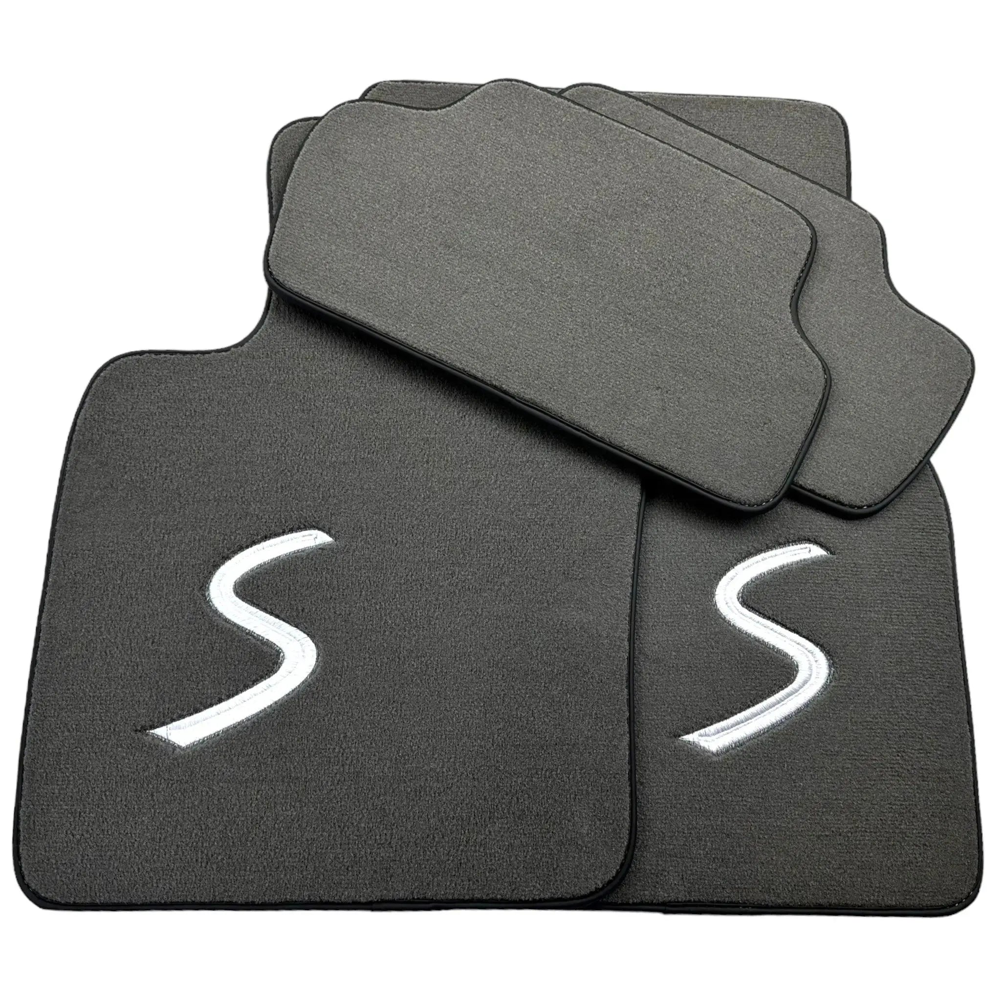 Grey Floor Mats for Mini Clubman R55 (2007-2015)