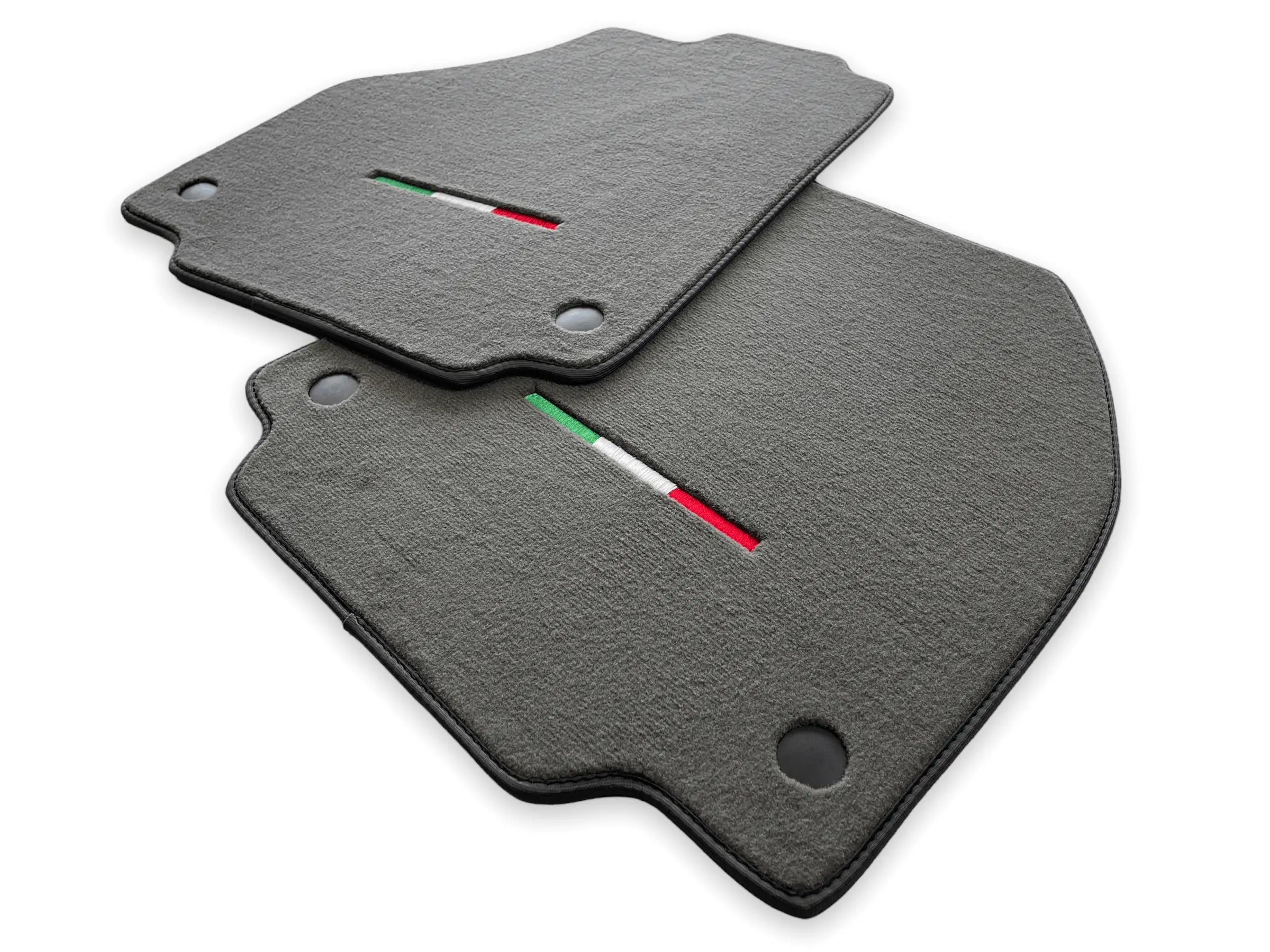 Mats For Ferrari 488 GTB 2015-2022 Gray AutoWin Brand Italian Edition - AutoWin