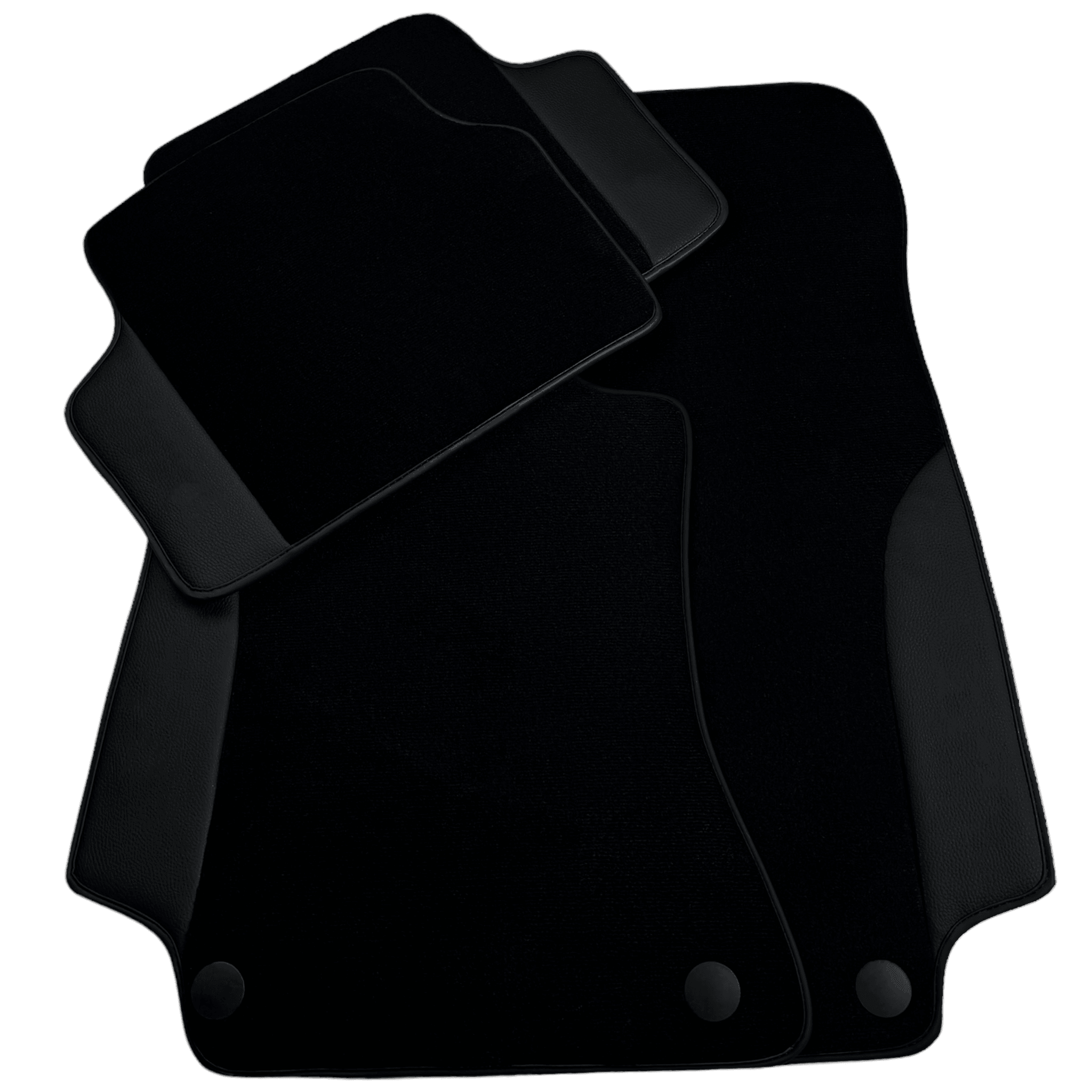 Customizable Black Floor Mats For Mercedes Benz M-Class W163 (1997-2005) 