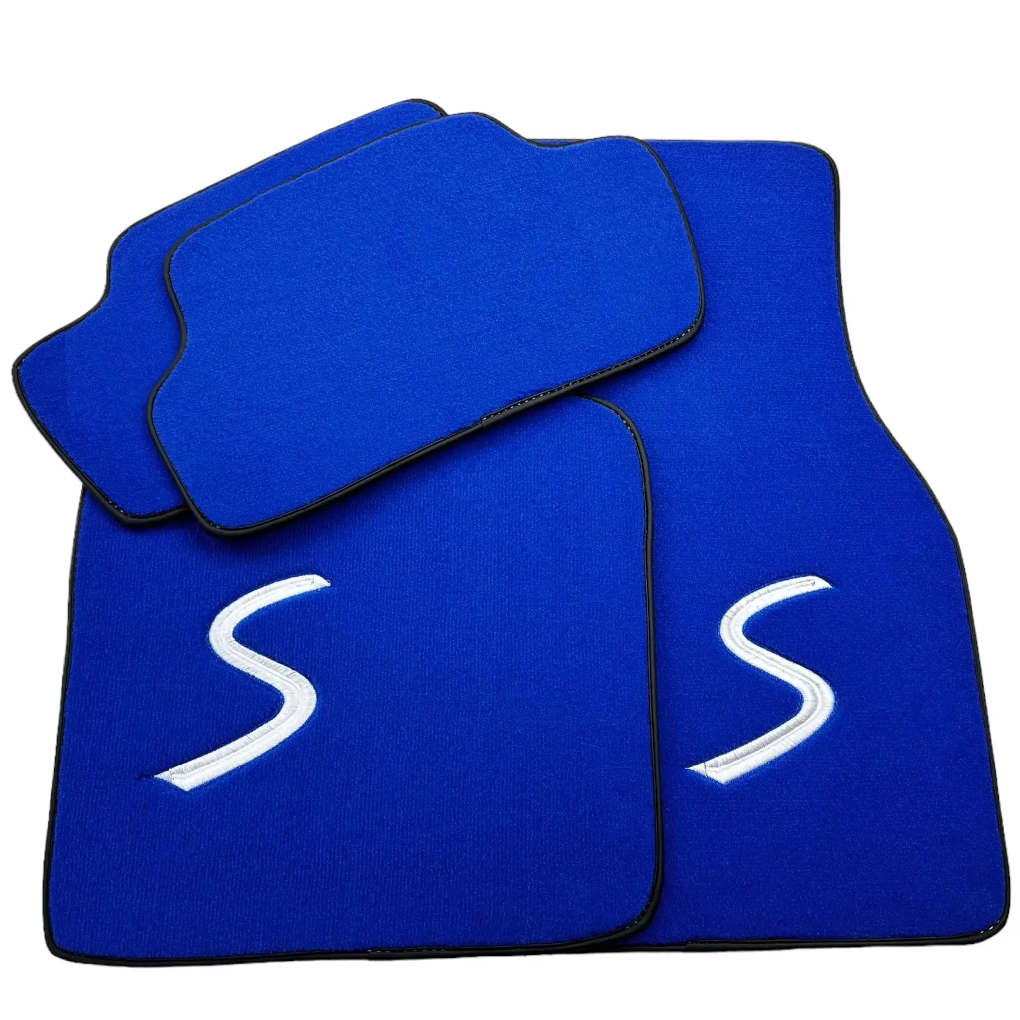 Blue Floor Mats for Mini Cooper/One R50 (2001-2007)