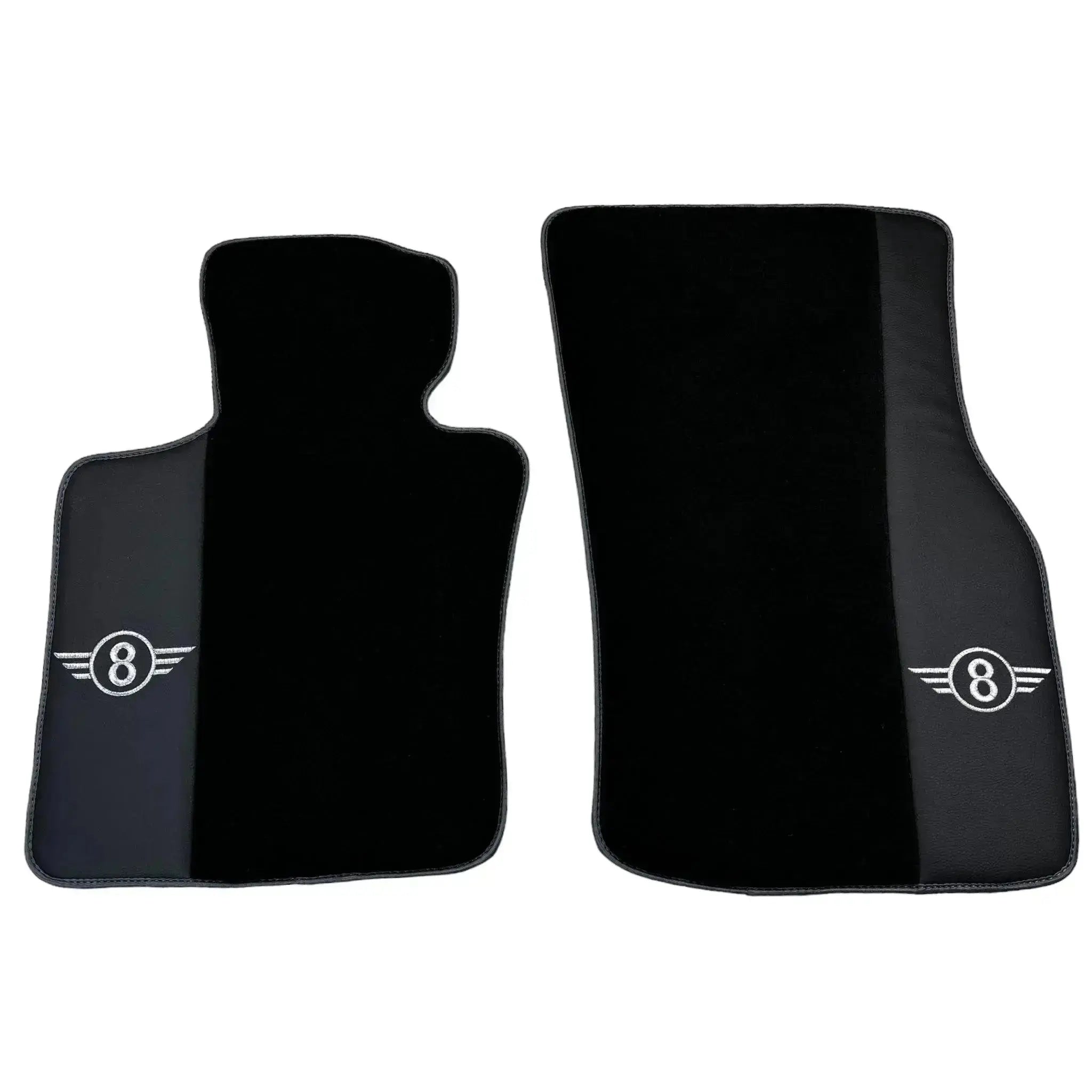 Black Floor Mats for Mini Cooper / One R56 (2007-2014) with Gray Trim