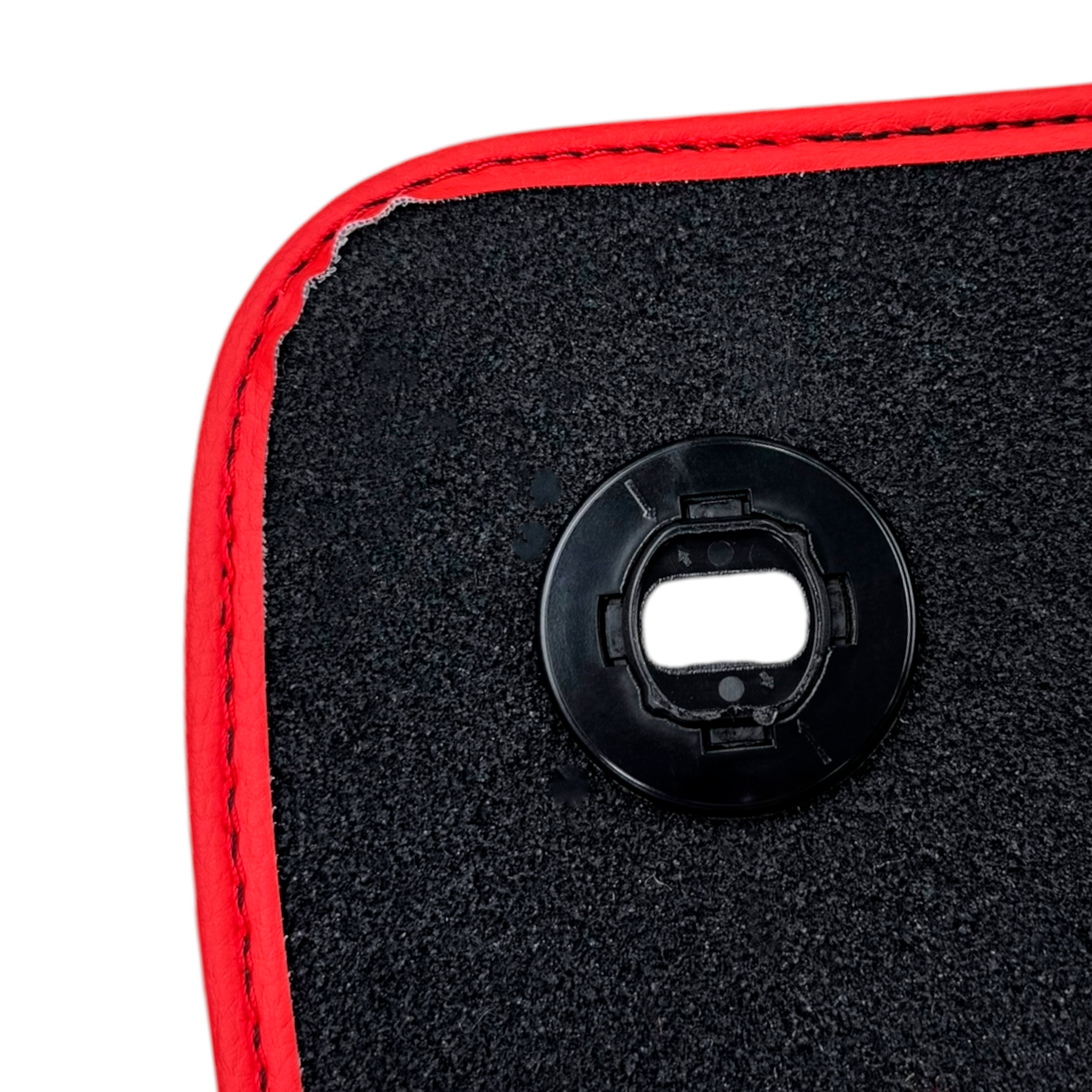 Red Floor Mats for Jaguar XE (2019-2024)