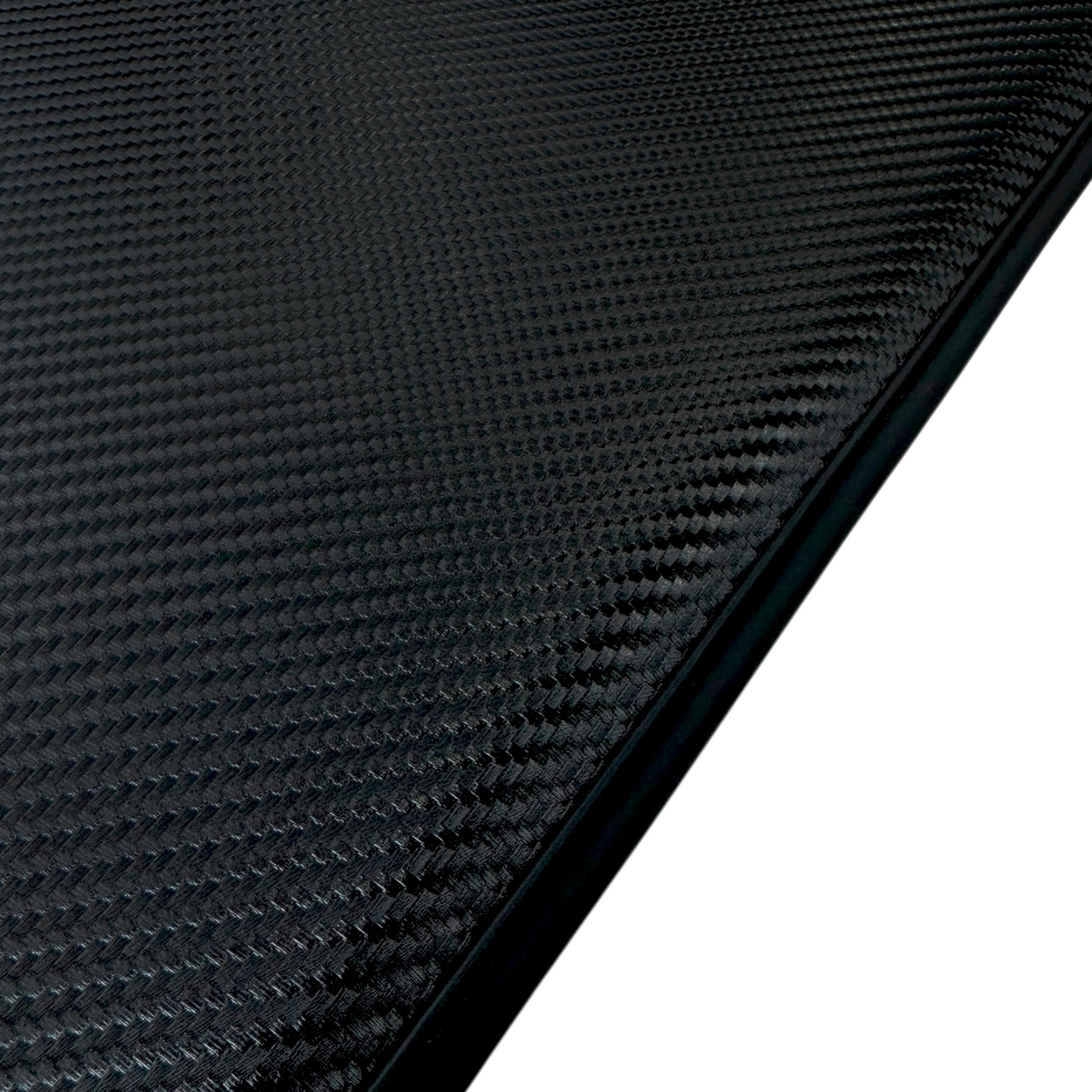 Black Carbon Fiber Floor Mats for Lamborghini Aventador