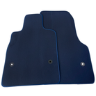 Dark Blue Floor Mats For Chevrolet Corvette C8 (2020-2024)