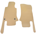 Beige Floor Mats for Chevrolet Corvette C5 (1997-2004) with Beige Trim