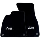 Black Floor Mats for Audi A6 - C8 Sedan (2018-2023)