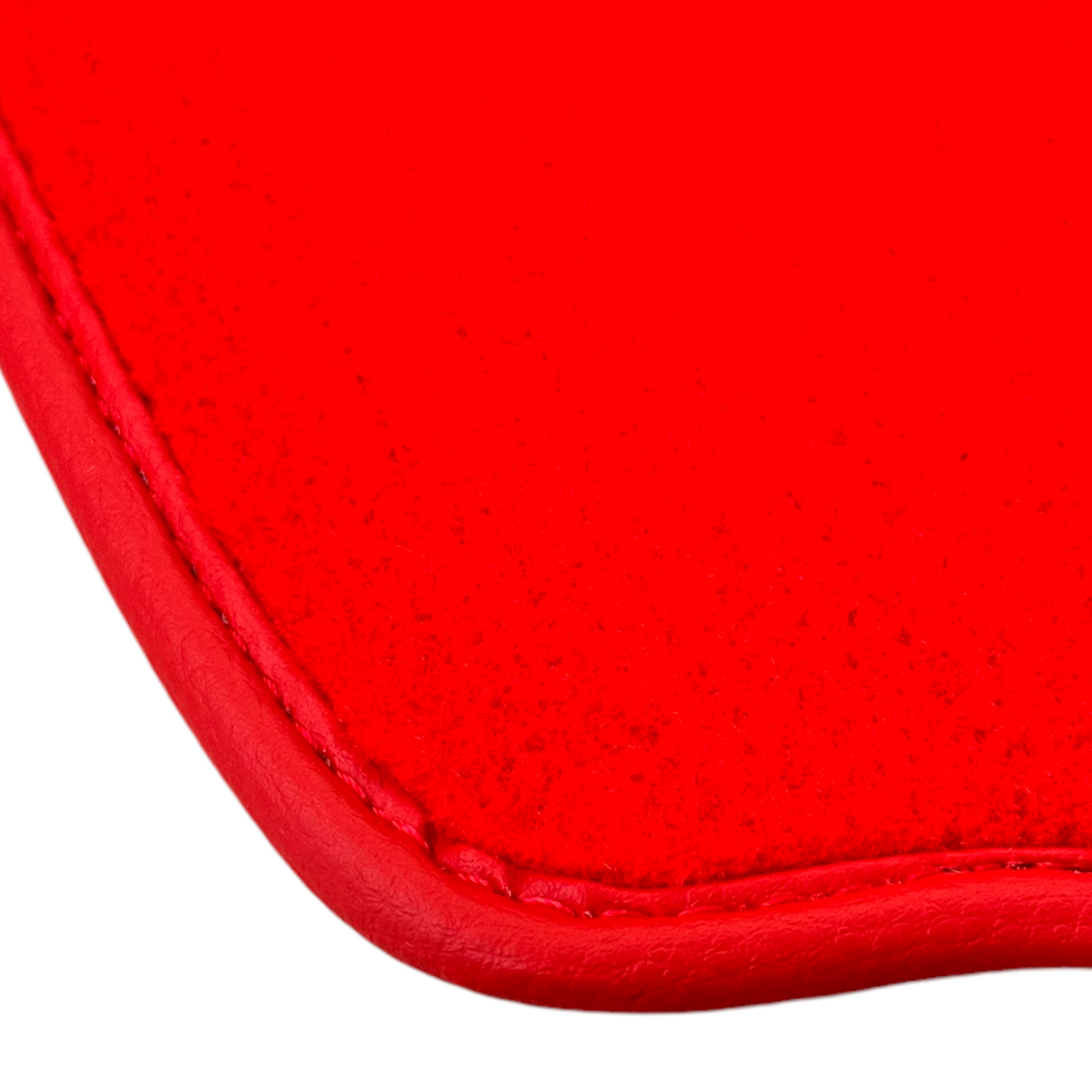 Red Floor Mats for Alfa Romeo Spider (1966-1993) - AutoWin