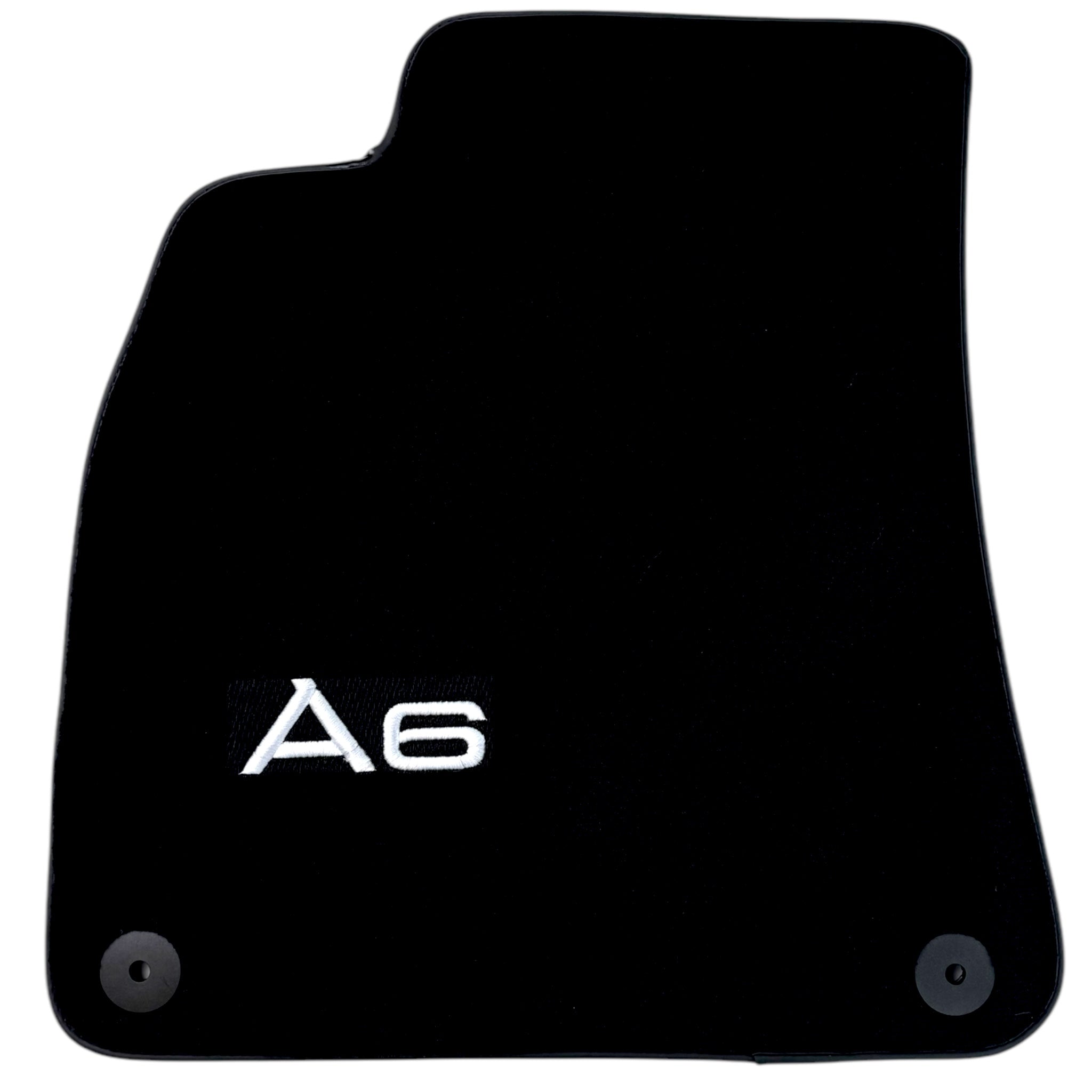 Black Floor Mats for Audi A6 - C8 Sedan (2018-2023)