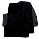 Black Floor Mats for Jeep Grand Cherokee Trackhawk (2018-2021) with Leather | AutoWin - AutoWin