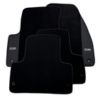 ER56 Design Black Floor Mats for Chrysler PT Cruiser (2004-2006) Convertible with Leather - AutoWin