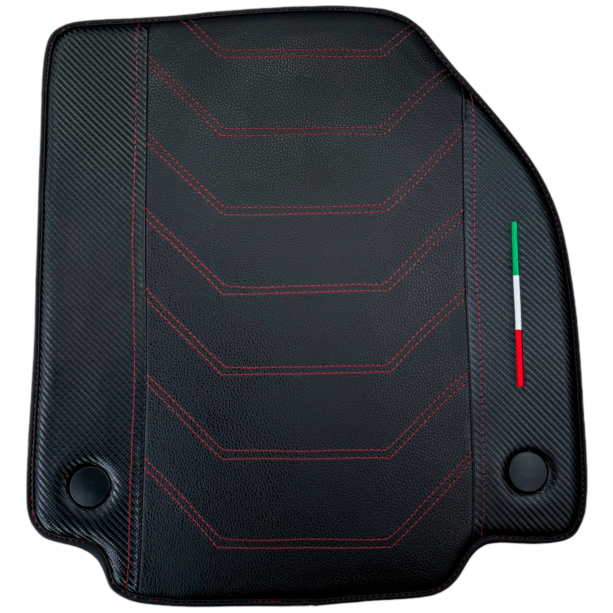 Leather Floor Mats For Ferrari 458 Italia 2009-2015 With Carbon Fiber