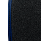 Dark Blue Floor Mats for Chevrolet TrailBlazer KC (2002-2009) by ER56 Design