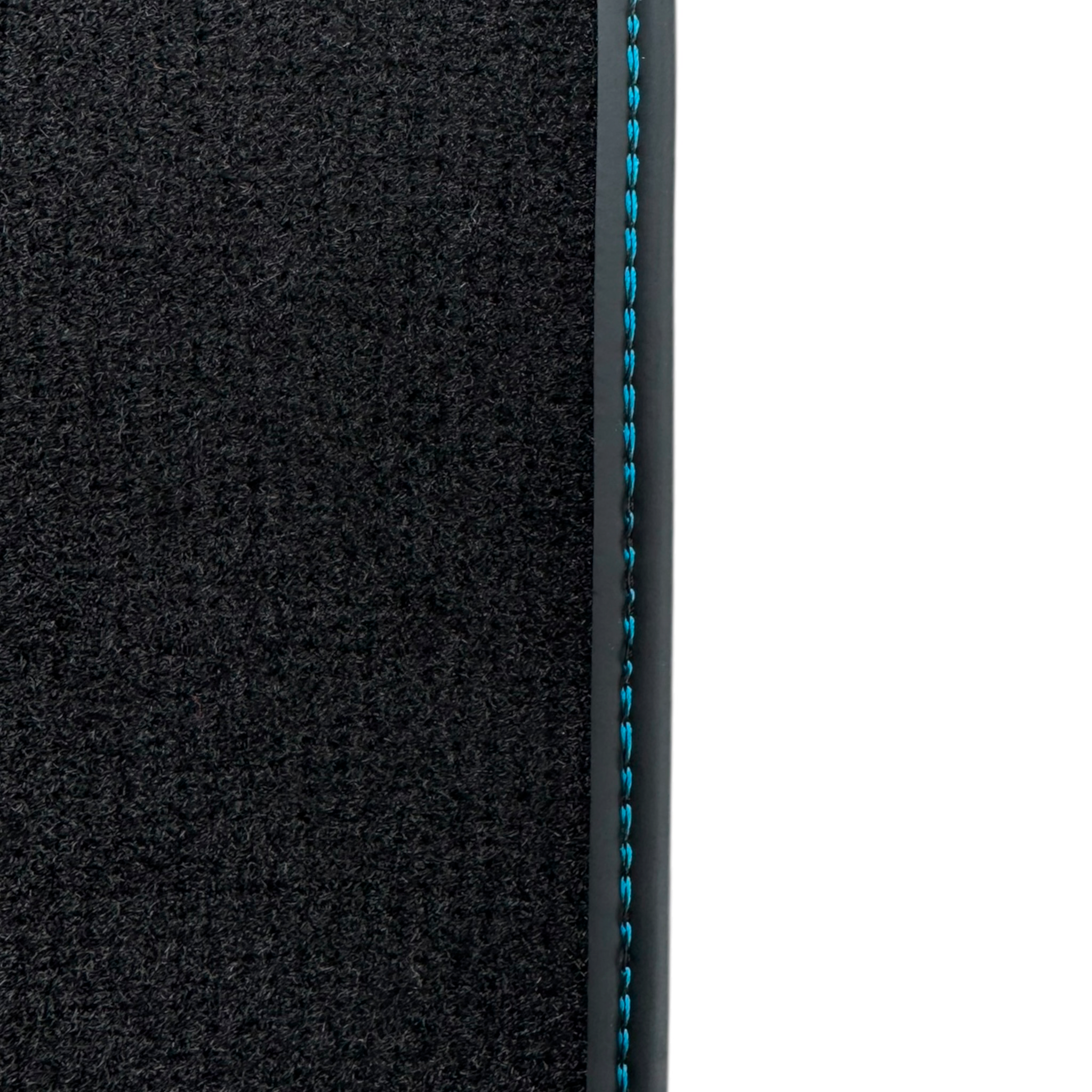 Black Floor Mats for McLaren 720S (2017-2021) with Blue Leather