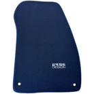 Dark Blue Floor Mats for Jeep Grand Cherokee WK2 (2011-2023) Single Fixation by ER56 Design