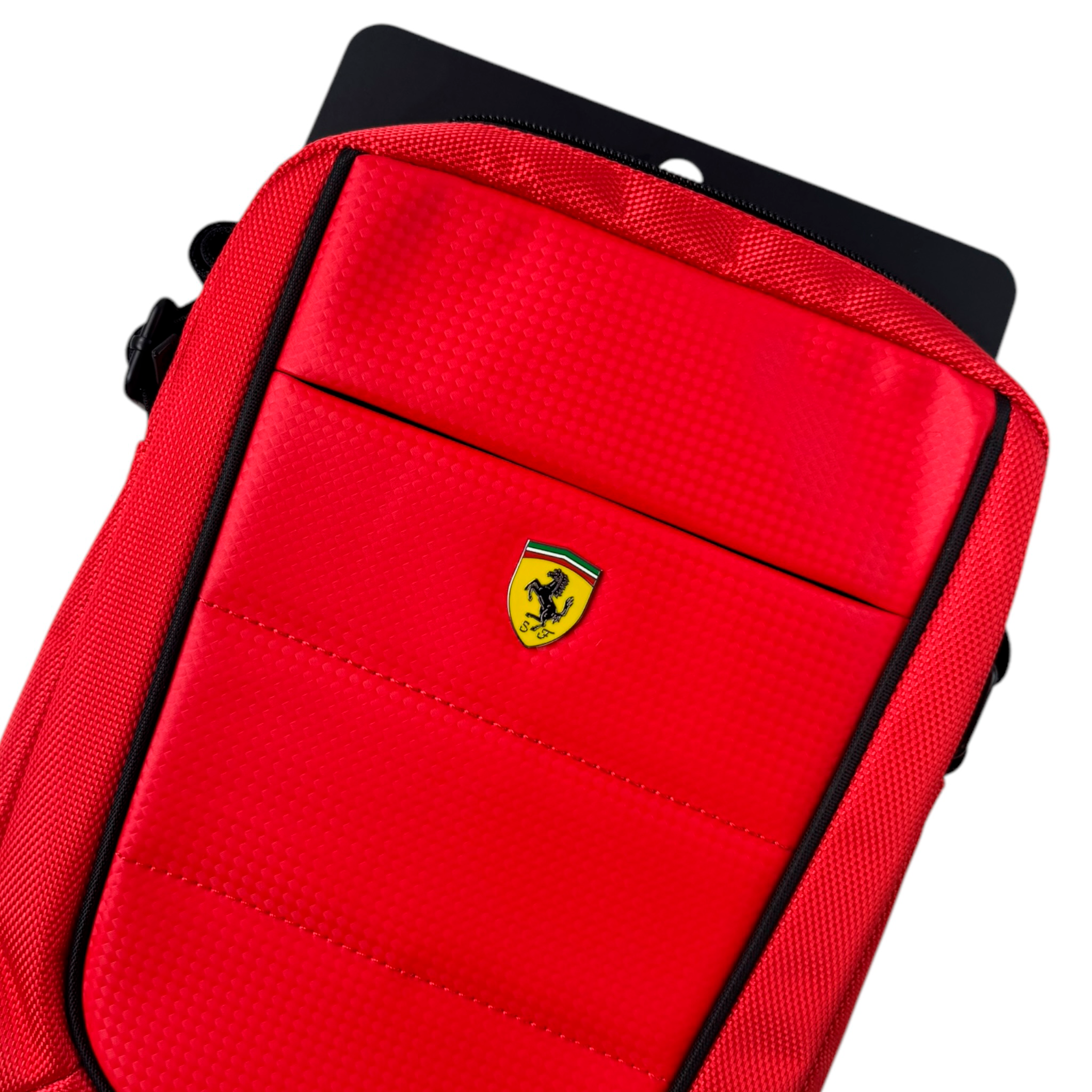 Ferrari 14" Laptop Sleeve: Carbon Fiber Elegance & Durability