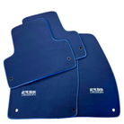 Dark Blue Floor Mats for Jeep Grand Cherokee WL (2023-2024) Plug-in Hybrid by ER56 Design