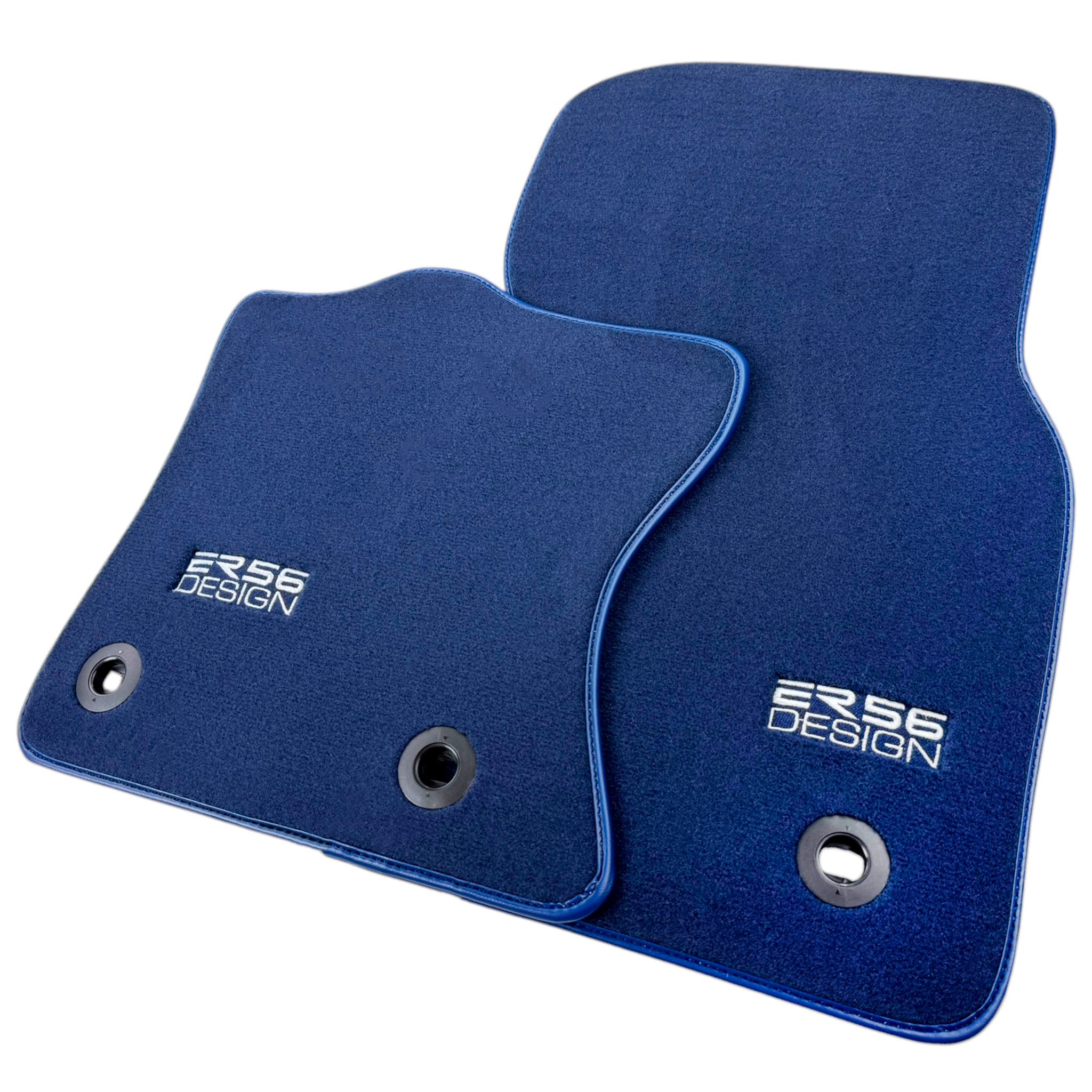 Dark Blue Floor Mats for Jaguar XF (2017-2021) Sportbrake| ER56 Design - AutoWin