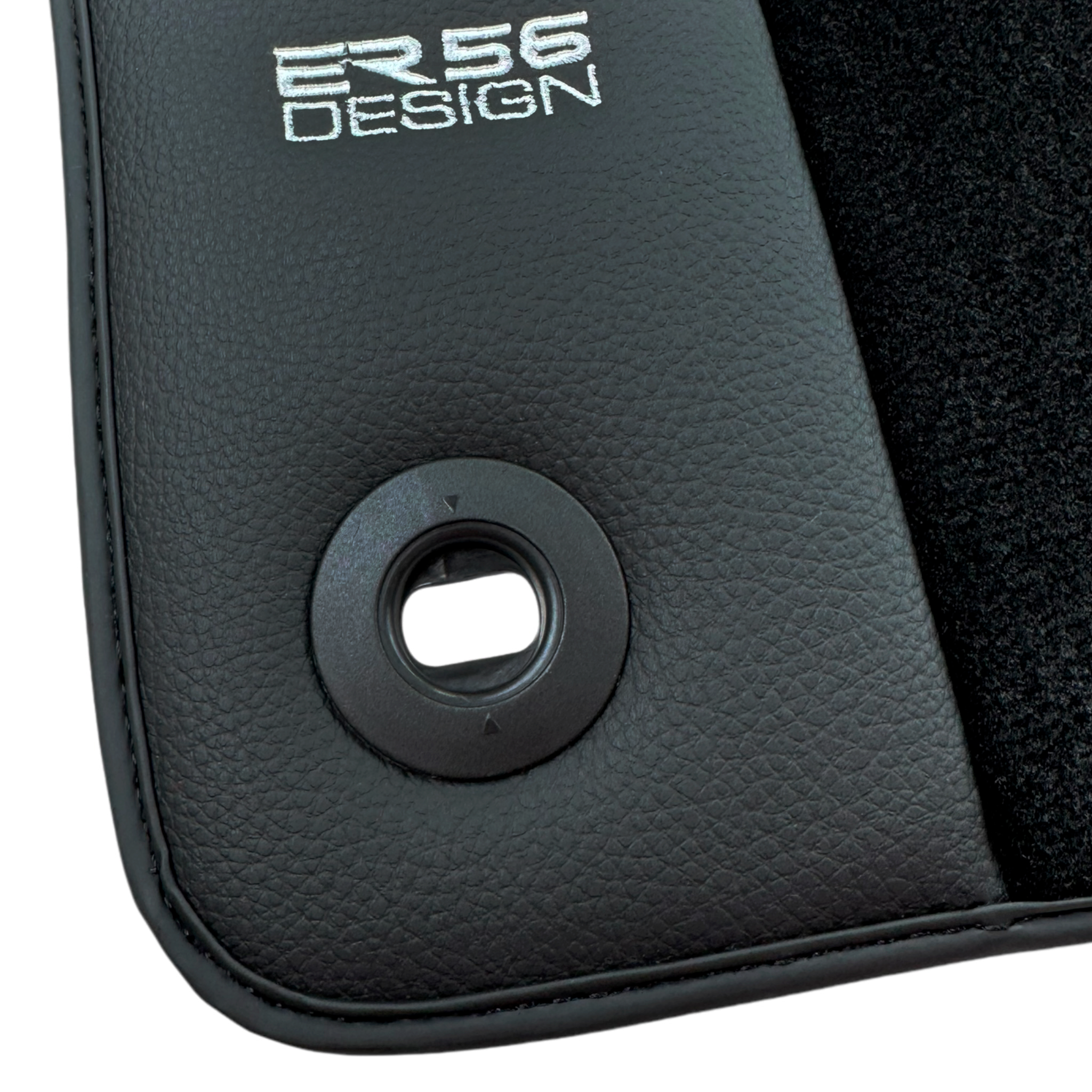 Black ER56 Design Floor Mats for Jaguar S-Type (2002-2008)