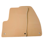 Beige Floor Mats for Range Rover Evoque (2011-2015) 3/5-Doors by AutoWin