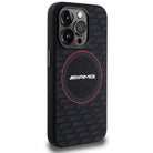 AMG Silicone Carbon Pattern MagSafe Hardcase for iPhone 15 Pro 6.1"