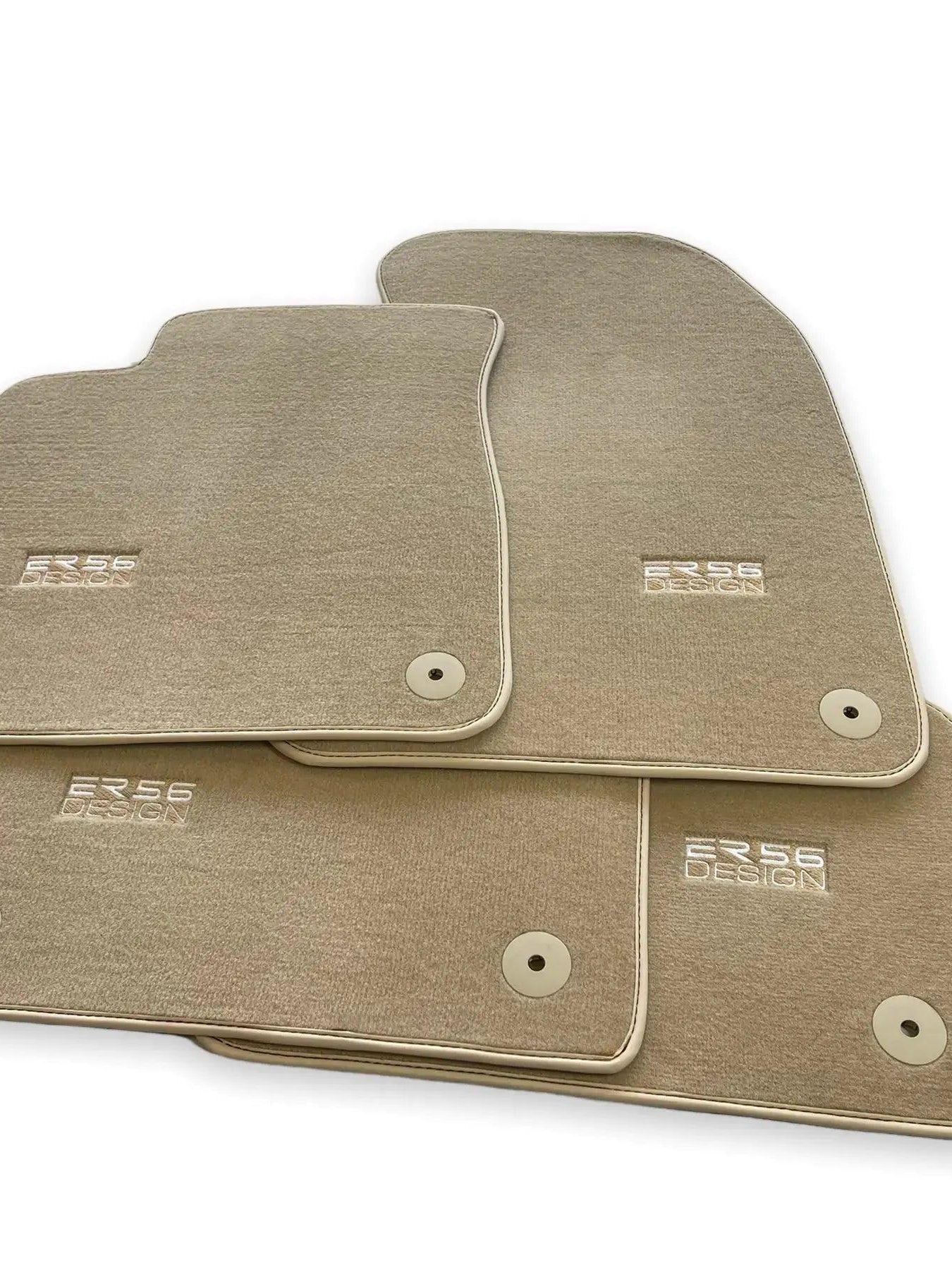 Beige Floor Mats for Audi A8 D2 (1994-2002) | ER56 Design - AutoWin