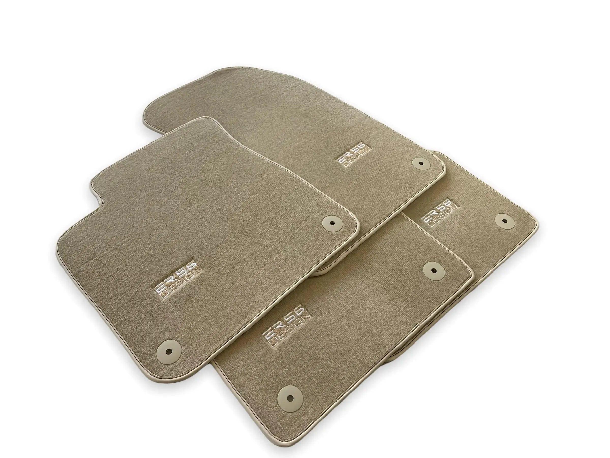 Beige Floor Mats for Audi Q3 8U (2011-2018) | ER56 Design - AutoWin