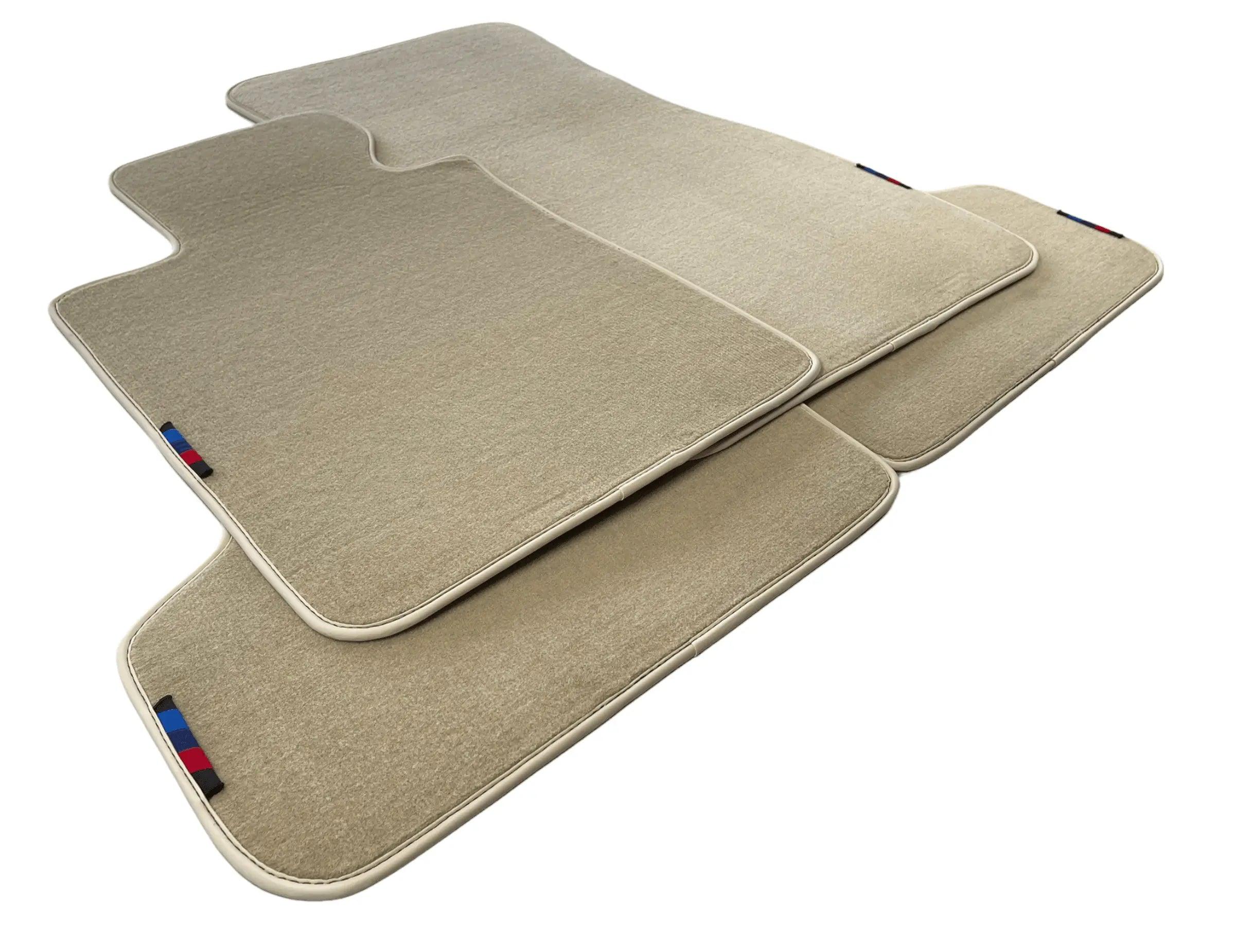 Beige Mats For BMW 4 Series G26 Gran Coupe With M Package - AutoWin