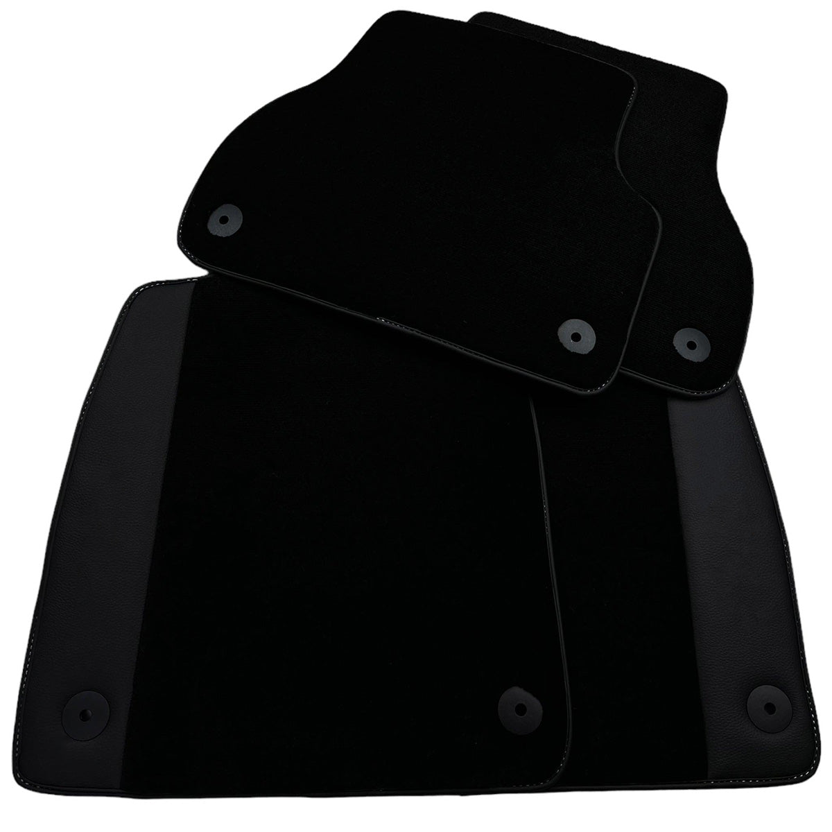 Custom Black Floor Mats for Audi A6 - C5 Sedan (1997-2002) 